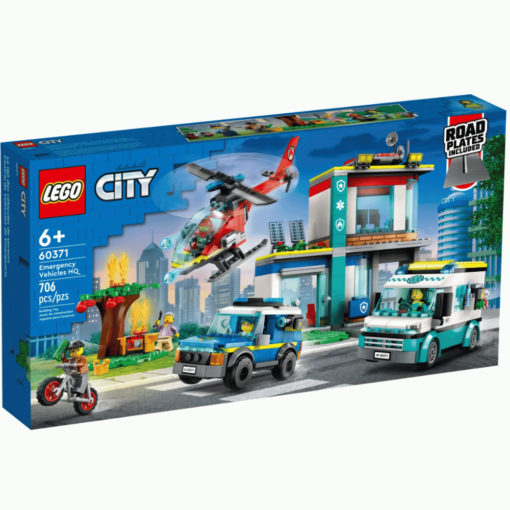 Lego City 60371 Hälytysajoneuvojen päämaja