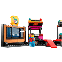 Lego City 60389 autojen tuunaustalli