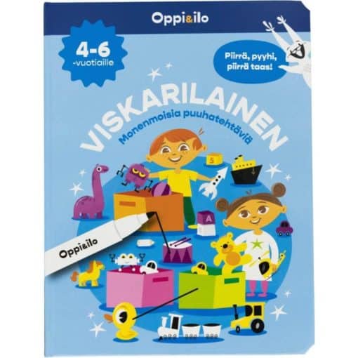 Oppi & Ilo Viskarilainen puuhakorttikirja