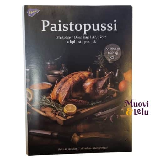 Paistopussi 55 X 60 cm 2 kpl XXL