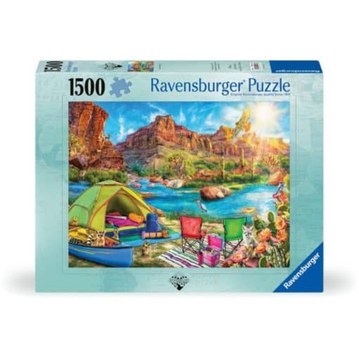 Palapeli 1500 palaa telttaretki Ravensburger