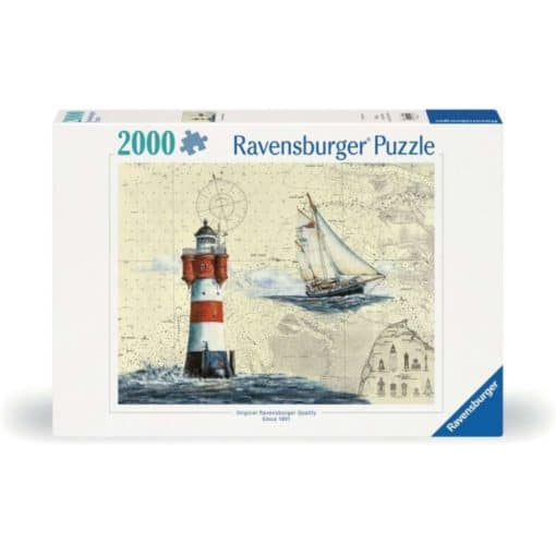 Palapeli 2000 palaa majakka Ravensburger