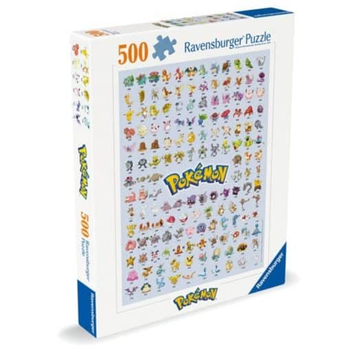 Palapeli 500 palaa Pokemon - the first 151! Ravensburger