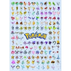 Palapeli 500 palaa Pokemon - the first 151! Ravensburger