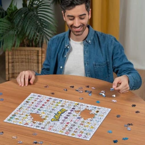 Palapeli 500 palaa Pokemon - the first 151! Ravensburger