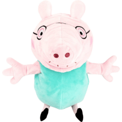 daddy pig hand puppet front