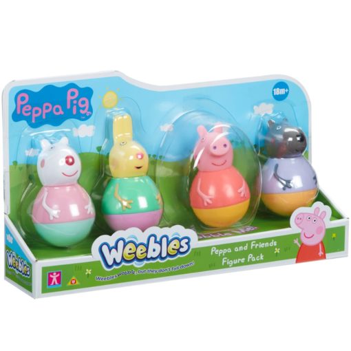 peppa pig weebles peppa and friends