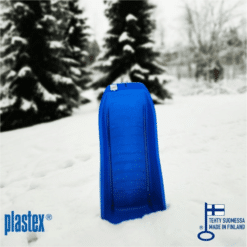 Sininen Plastex-pulkka