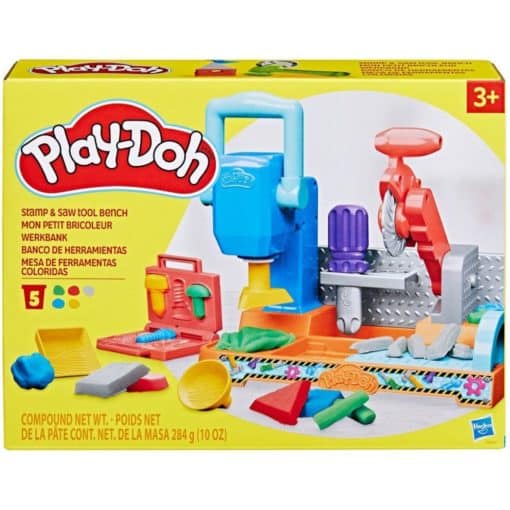 Play Doh työkalupenkki leikkisetti