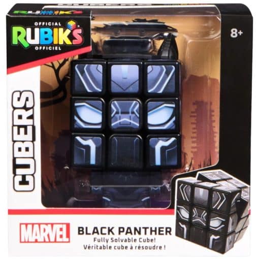 Rubikin kuutio 3x3 Black Panther Rubik's Cubers