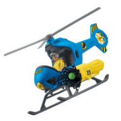 schleich 41468 helicopter and man