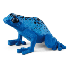 schleich blue poison dart frog