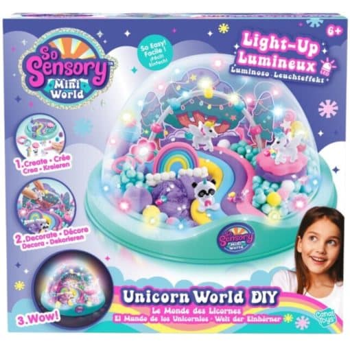 So Sensory Mini World yksisarvinen Led