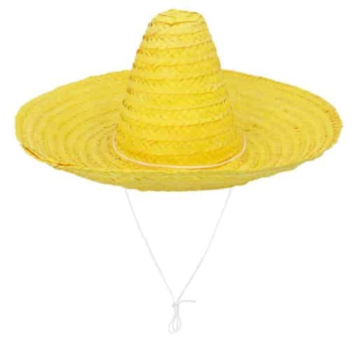 Sombero-Hattu Aikuisten Keltainen