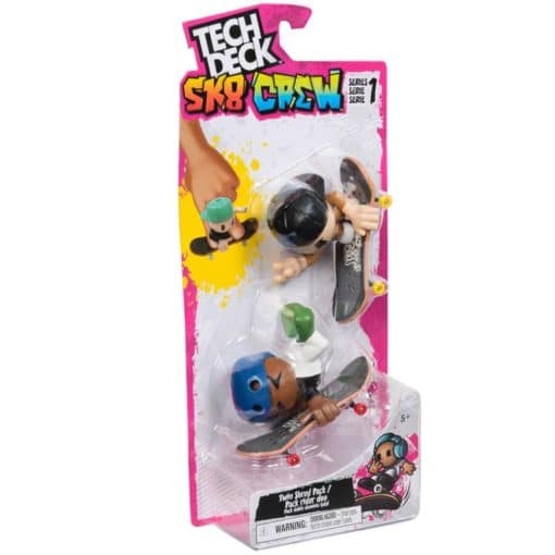 Sormiskeitti Tech Deck Sk8 Crew 2 hahmoa erilaisia