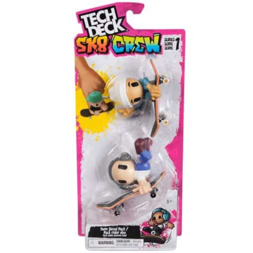 Sormiskeitti Tech Deck Sk8 Crew 2 hahmoa erilaisia