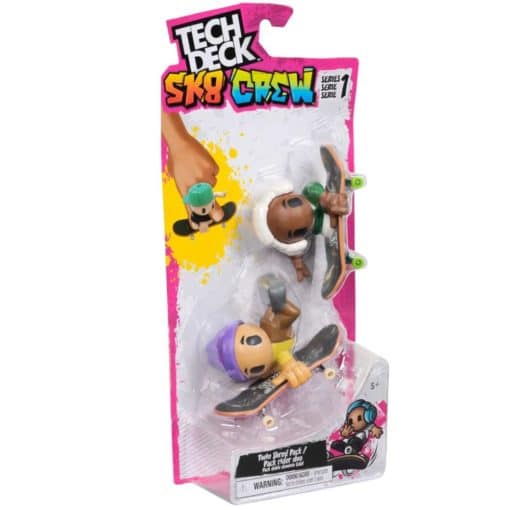 Sormiskeitti Tech Deck Sk8 Crew 2 hahmoa erilaisia