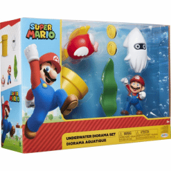 Super Mario Underwater Diorama setti