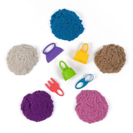 Taikahiekka Kinetic Sand salkku sensory case (3)