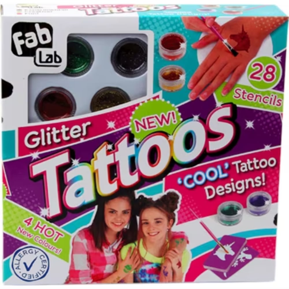Tatuointi Glitter Fablab - Muovi ja Lelu