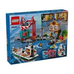 LEGO City 60422 Merisatama ja rahtilaiva