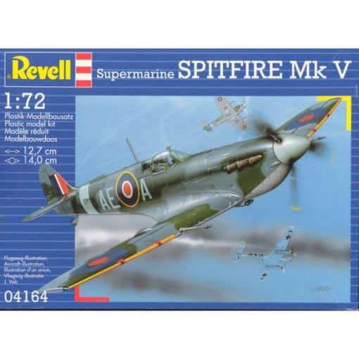 Revell Spitfire Mk V Supermarine 1:72 setti